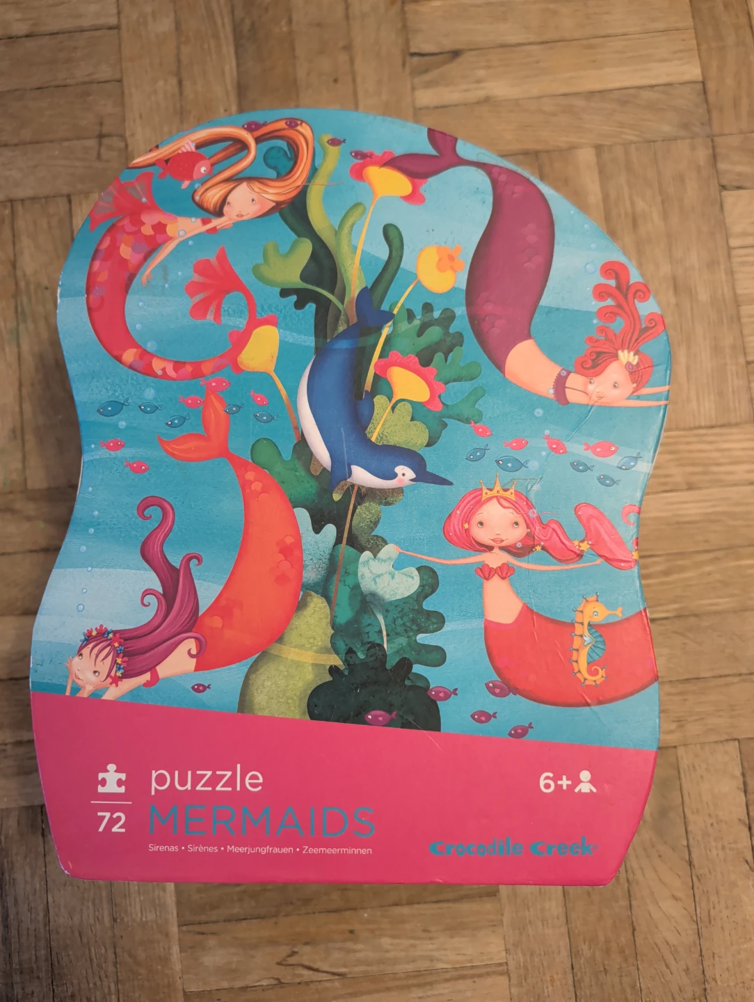Cardboard puzzle lot