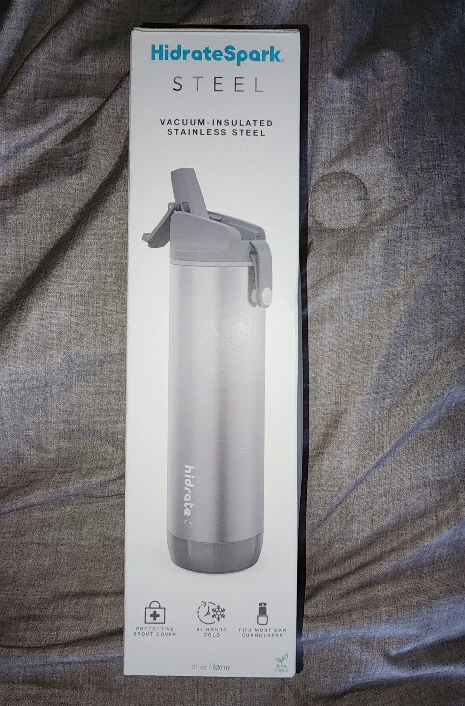 HidrateSpark STEEL Smart Water Bottle - 21 oz - photo 4