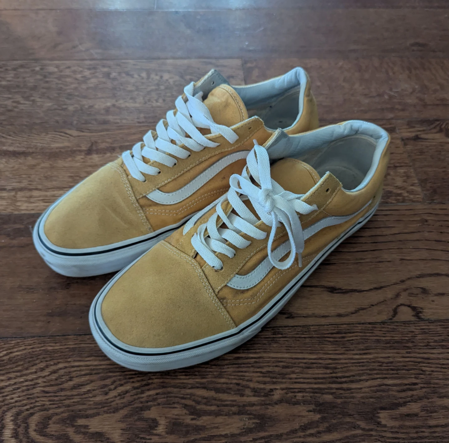 Vans Old Skool Suede Yellow Sneakers US Men's 11.5 - photo 5