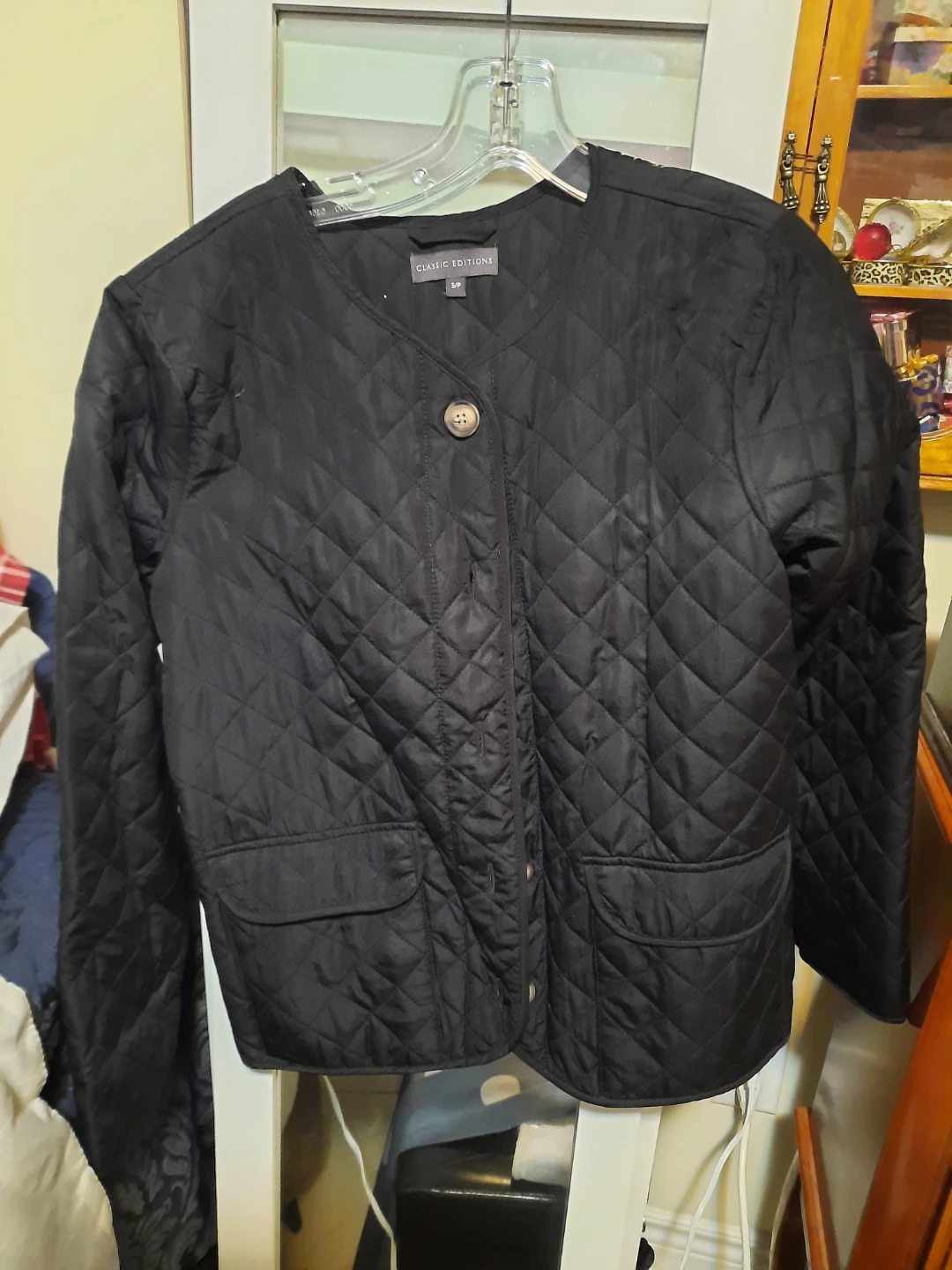 Classic Editions Quilted Jacket -NWT Black, Size S/P - photo 2