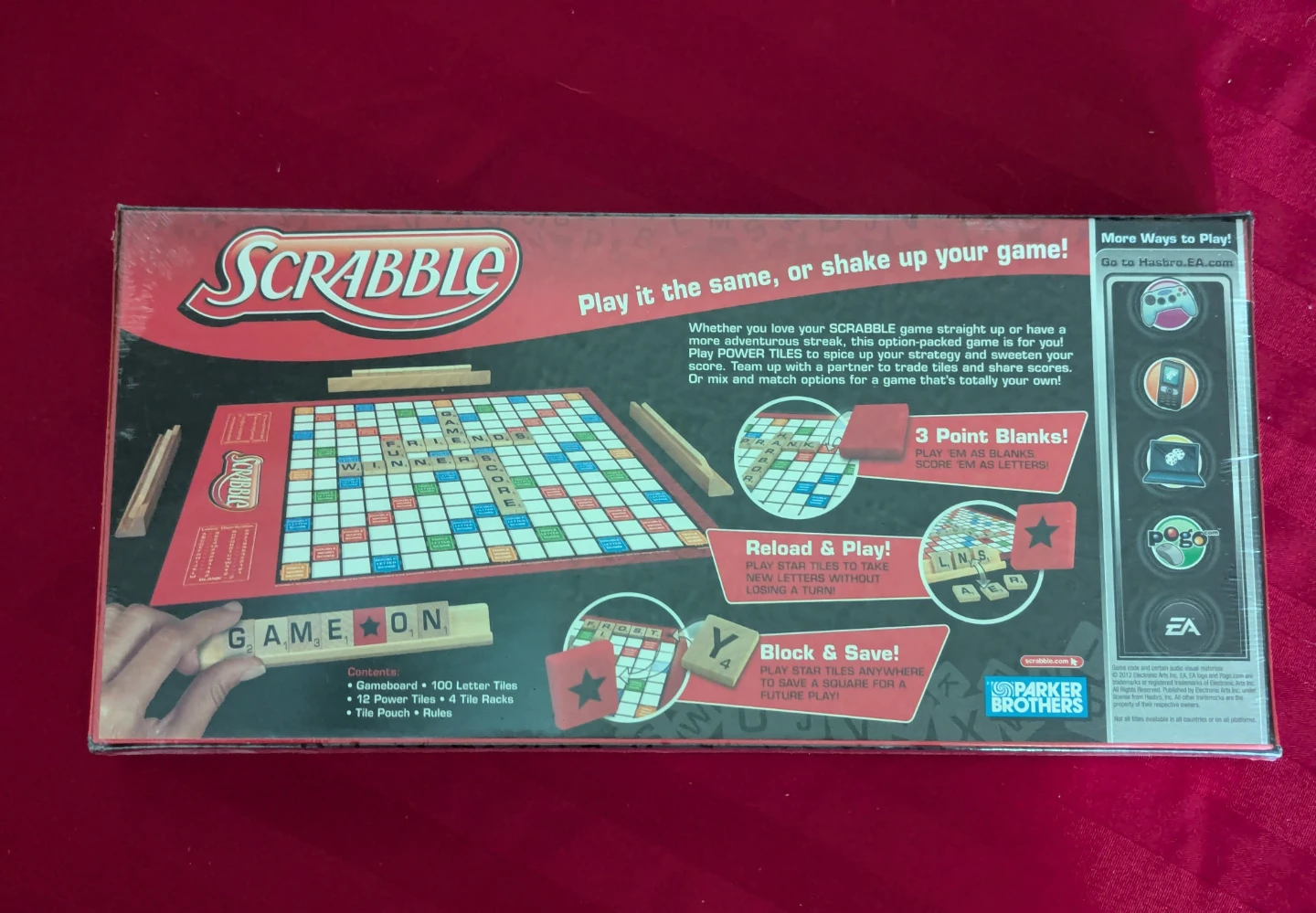 Hasbro Scrabble Classic Word Game BNIB - photo 2
