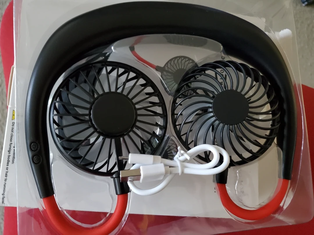 Neck Fan USB Rechargeable - photo 2