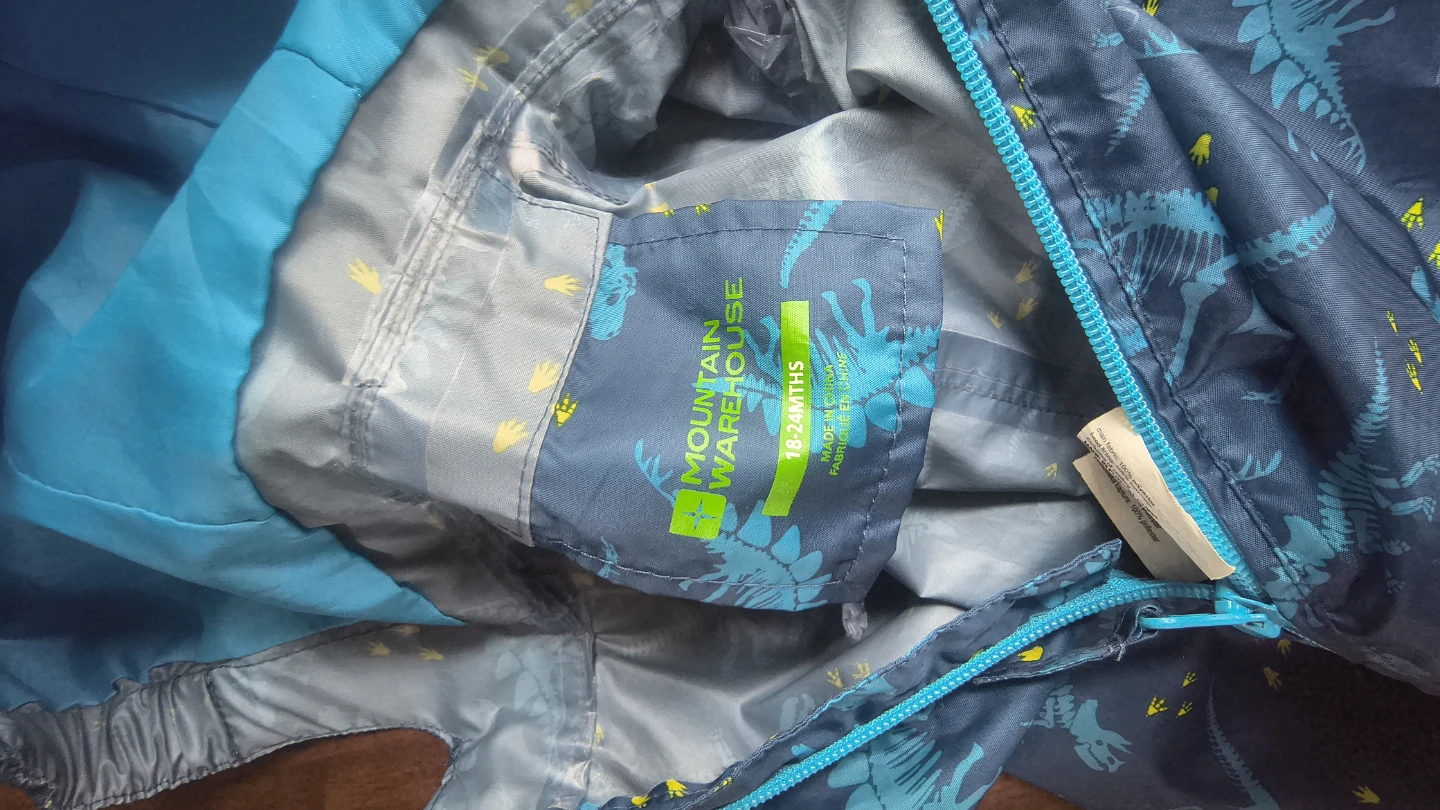 Mountain Warehouse Dinosaur Rain Suit - 18-24 Months - photo 4