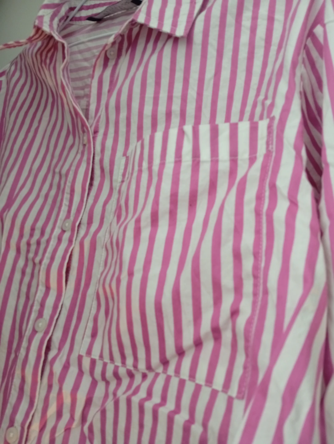 Striped Button-Up Shirt