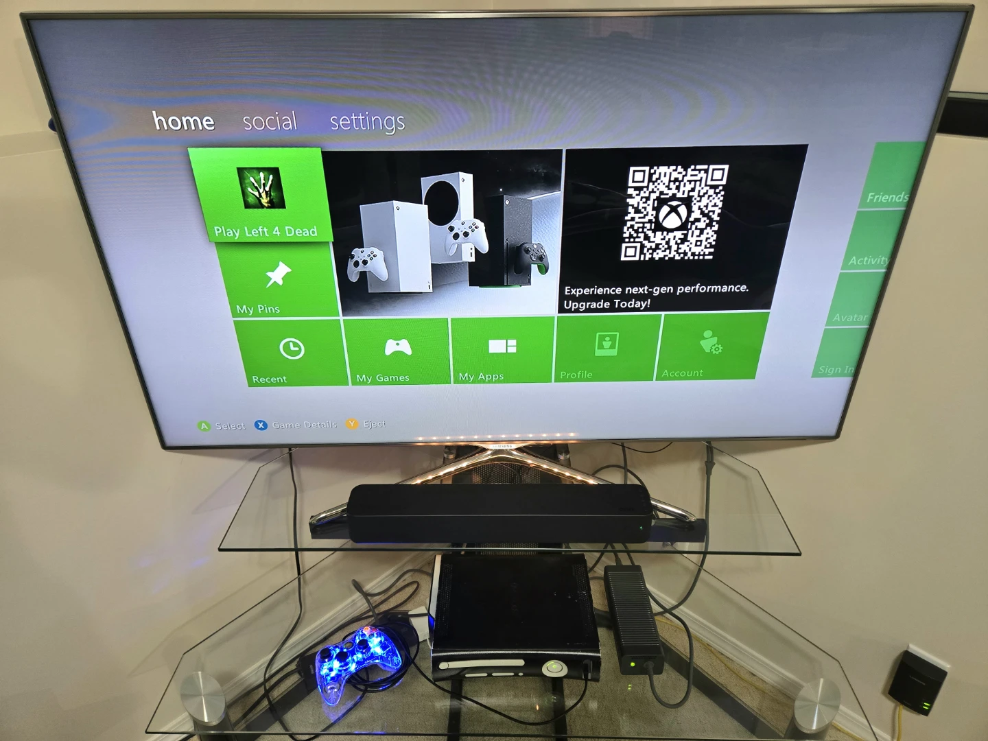 XBOX 360 + LEFT 4 DEAD / BATTLE TESTED