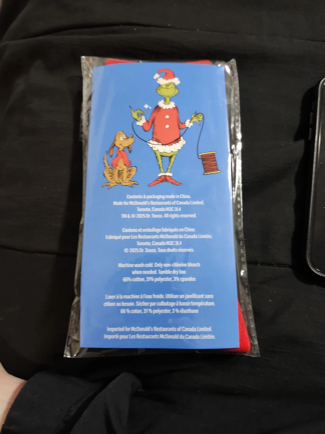 $5 McDonald's grinch socks - photo 2