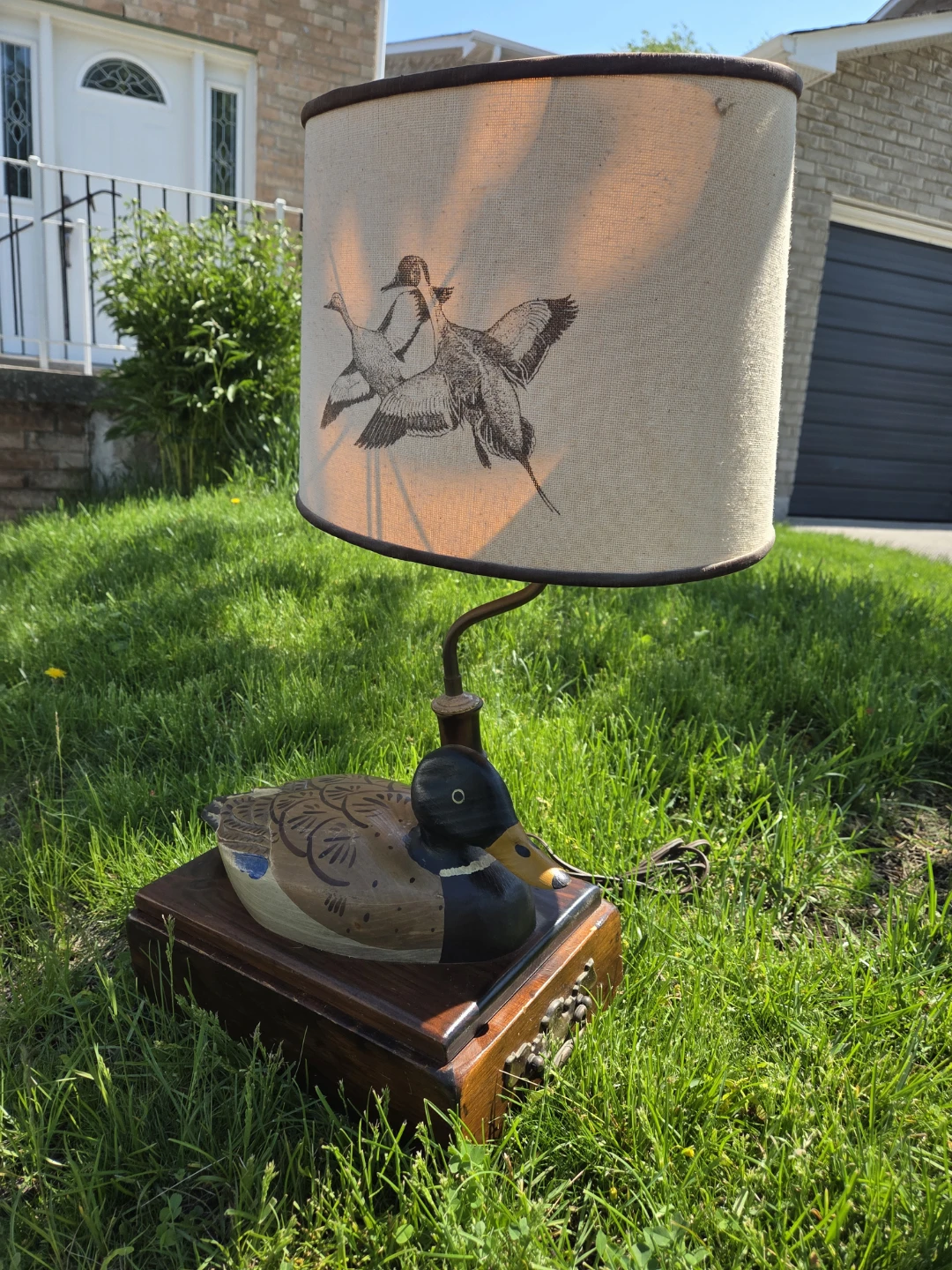 Vintage Duck Lamp with Storage Box - photo 2