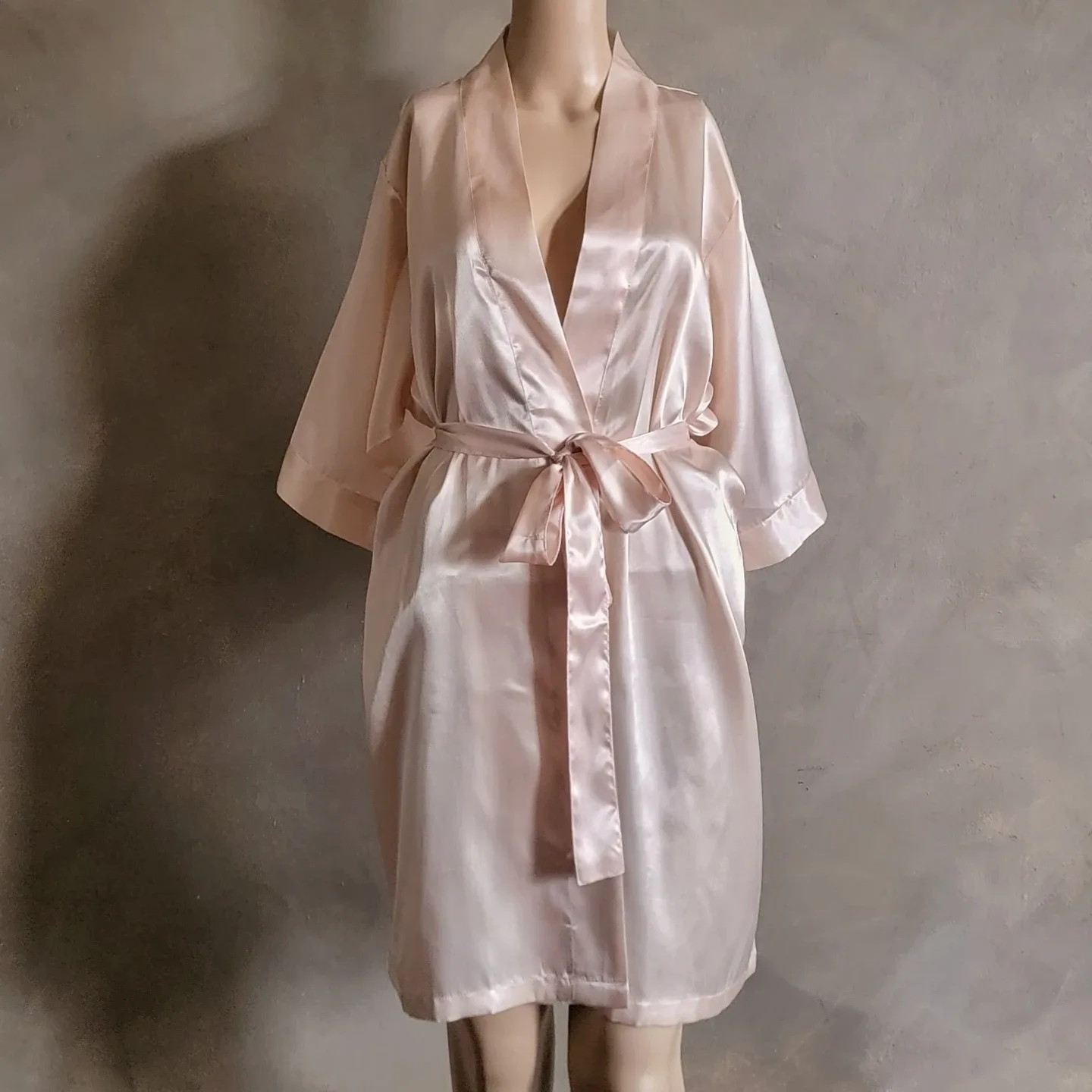 Satin Robe - Pink NWT