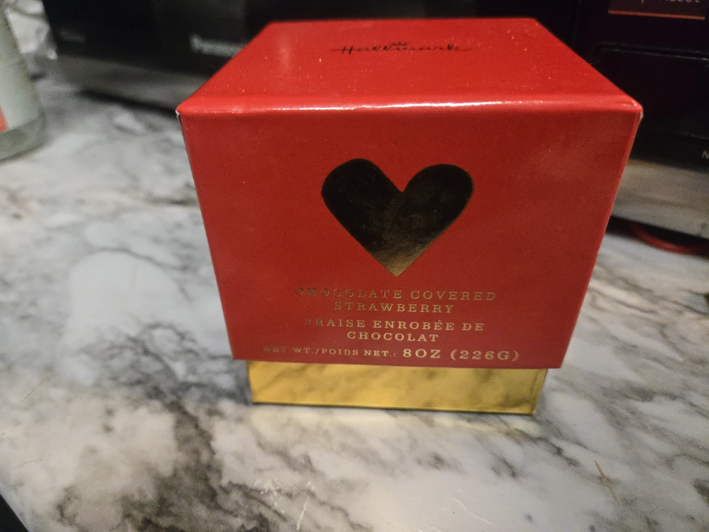 Hallmark Chocolate Covered Strawberry Gift Box