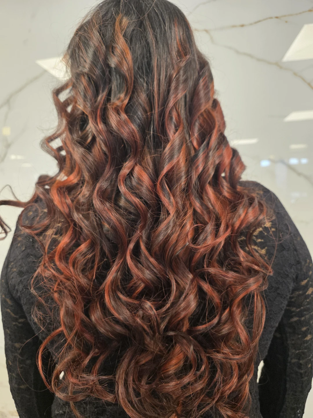 Looking a women model for haircut and hair colour from