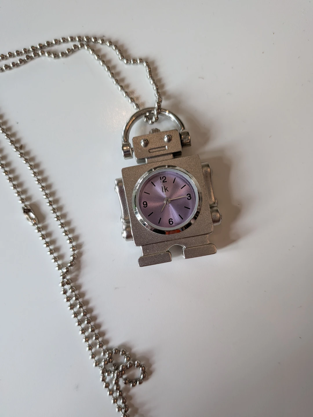 Robot Necklace Watch
