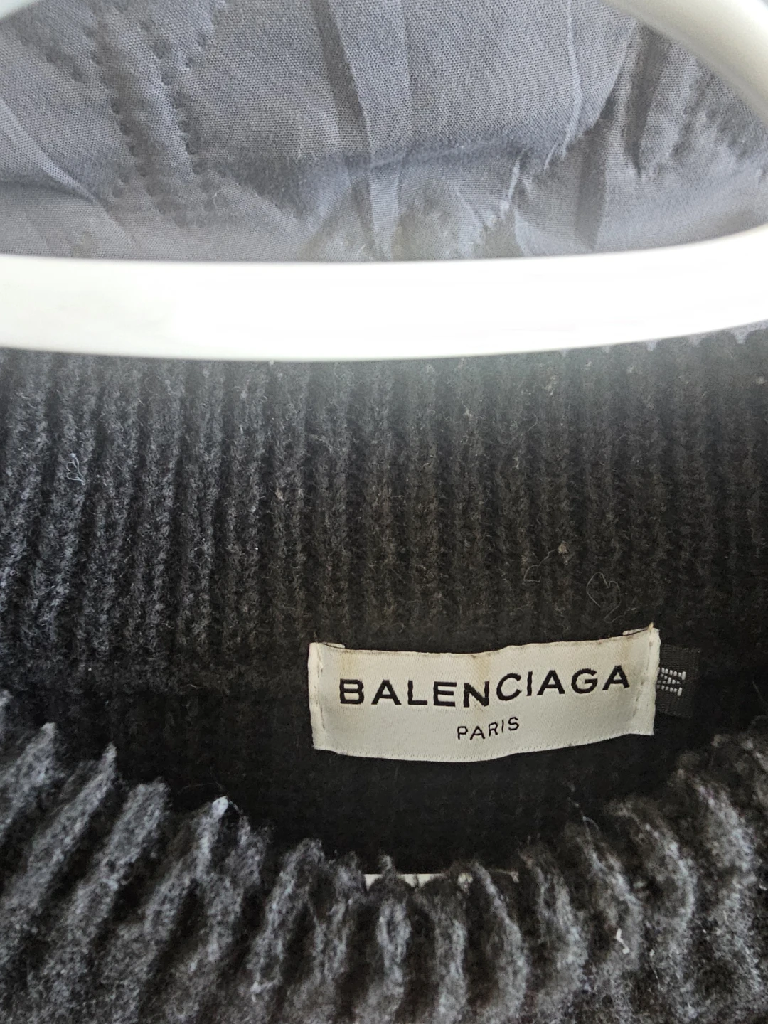 Balenciaga Black Knit Sweater - photo 2
