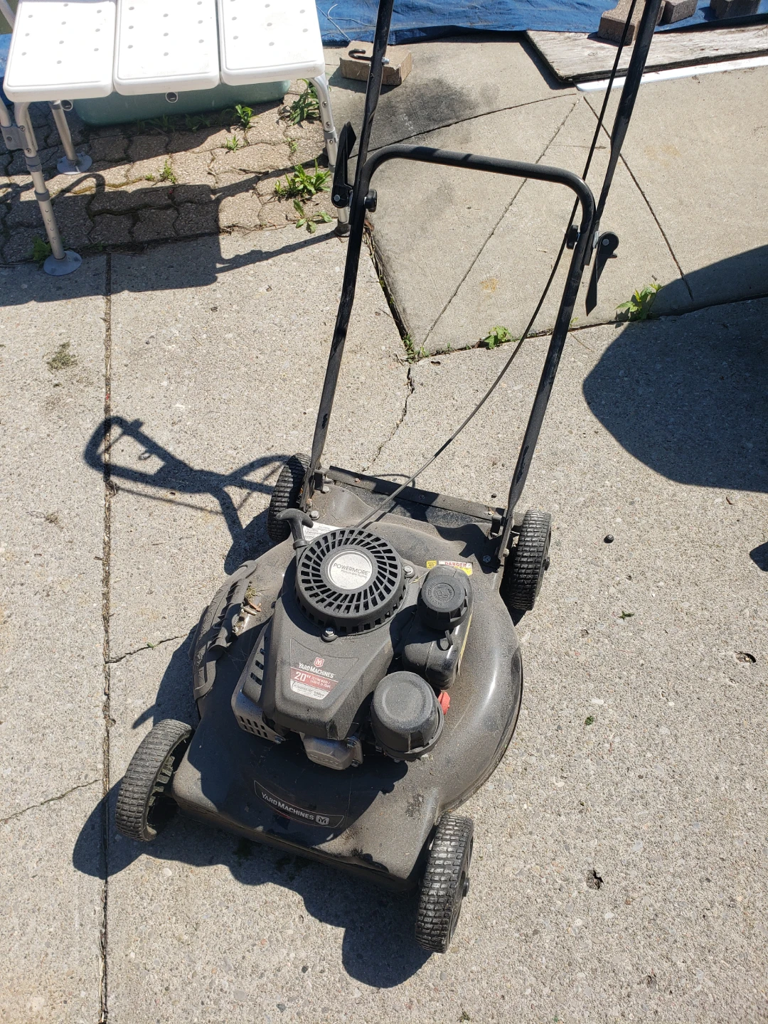 Yard Machines Lawnmower 20"