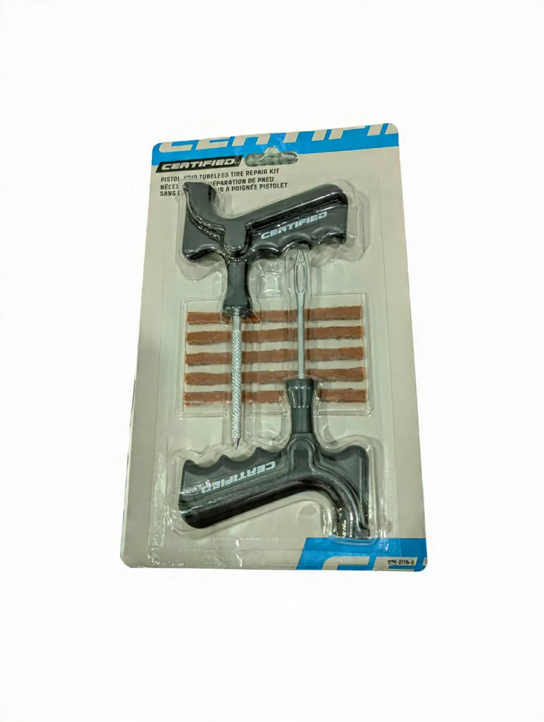 Certified Pistol Grip Tubeless Tire Repair Kit