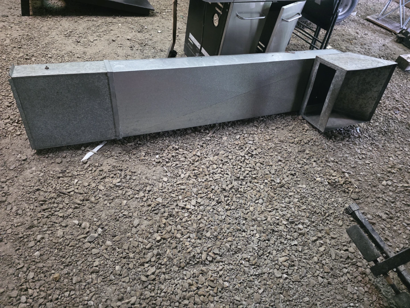 Galvanized Metal Vent Ducting