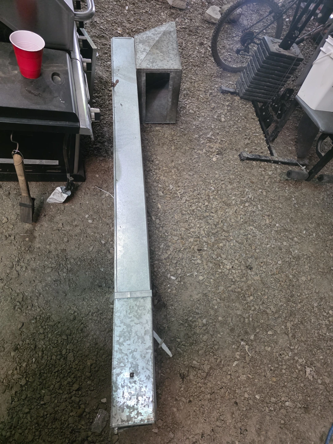 Galvanized Metal Vent Ducting - photo 5