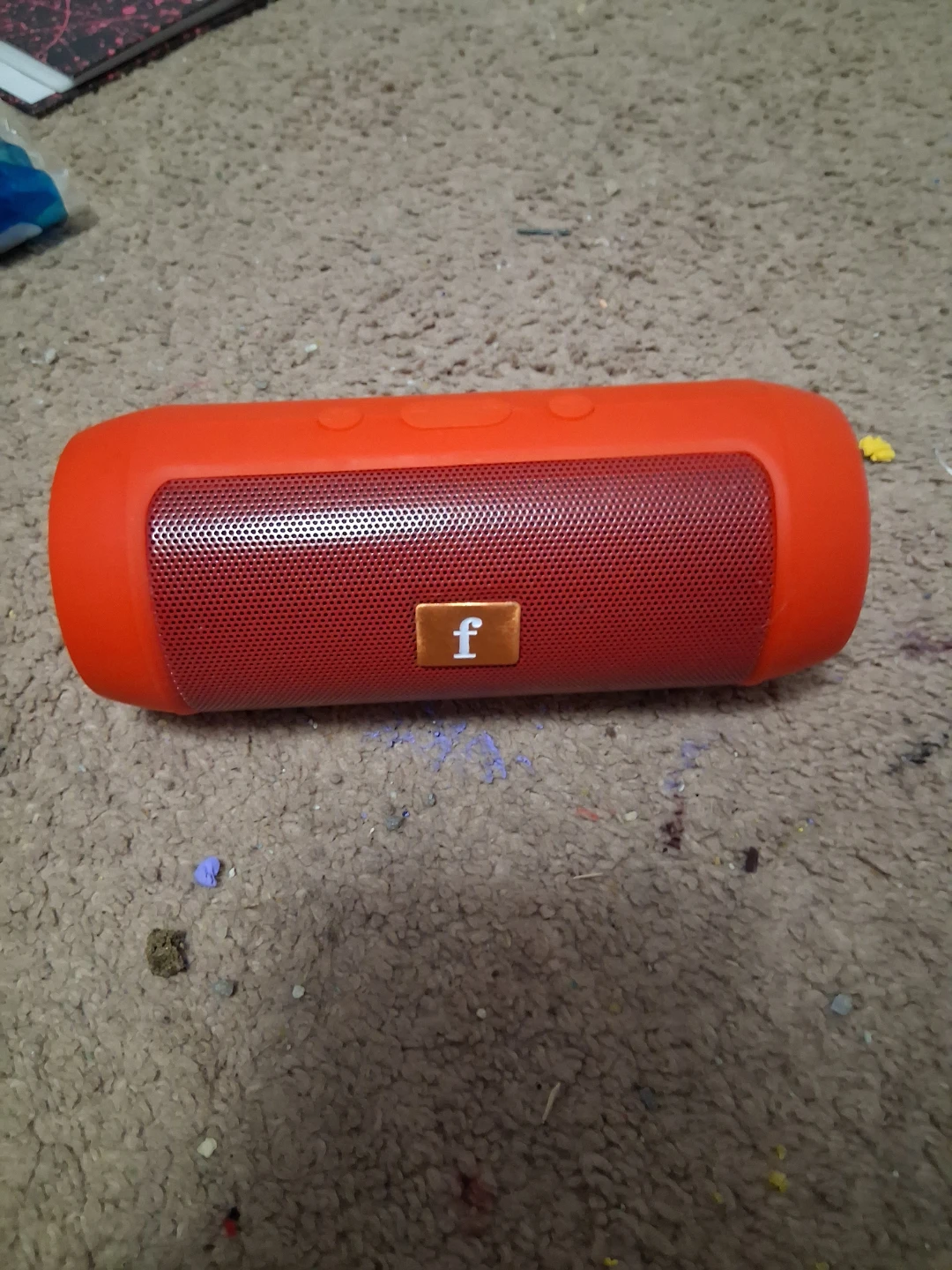 Orange Portable Bluetooth Speaker