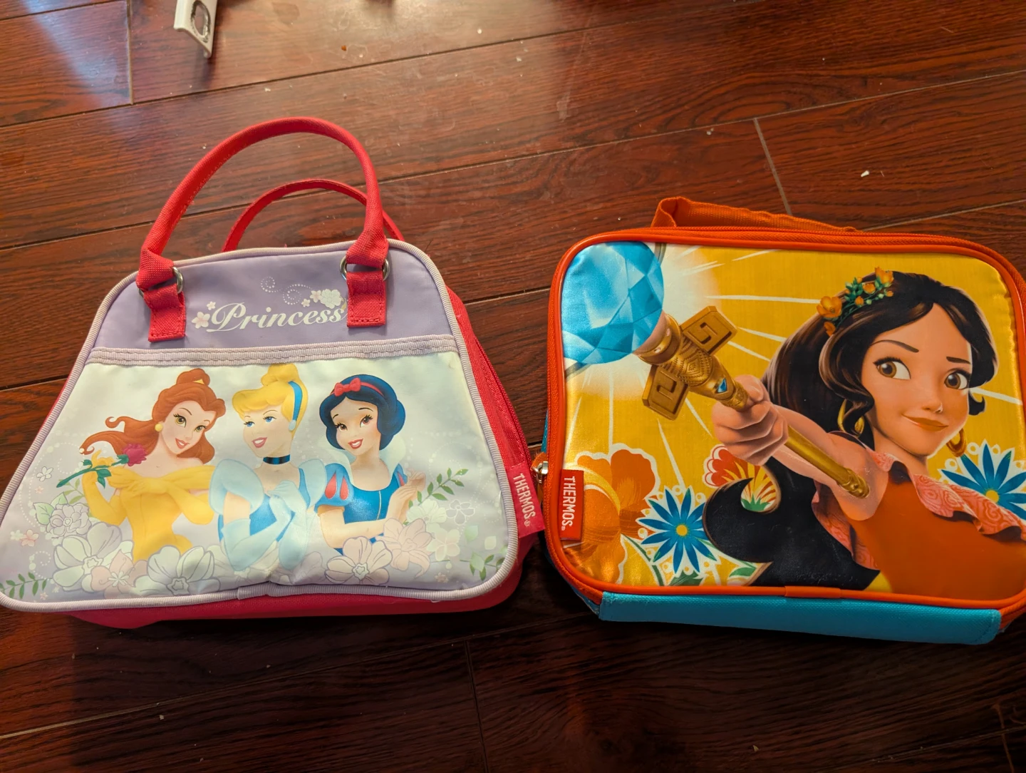 Thermos Elena of Avalor & Disney Princess Lunch Bags