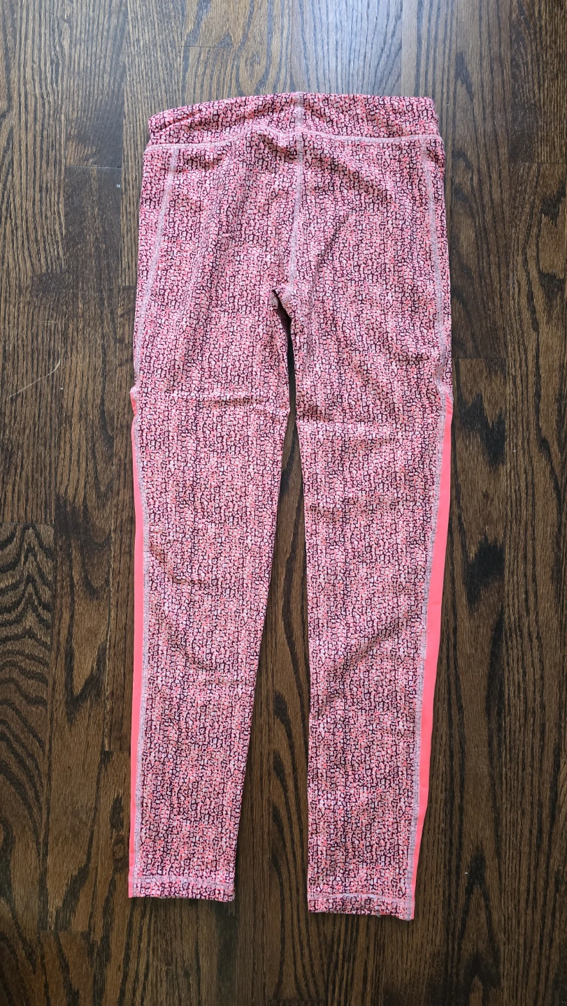Under Armour Pink Pattern Leggings Youth Medium 10Y - photo 2