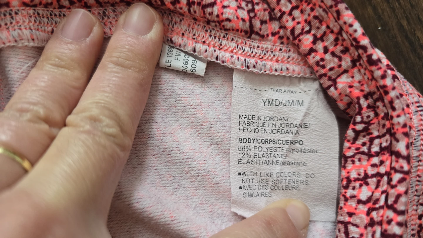 Under Armour Pink Pattern Leggings Youth Medium 10Y - photo 4