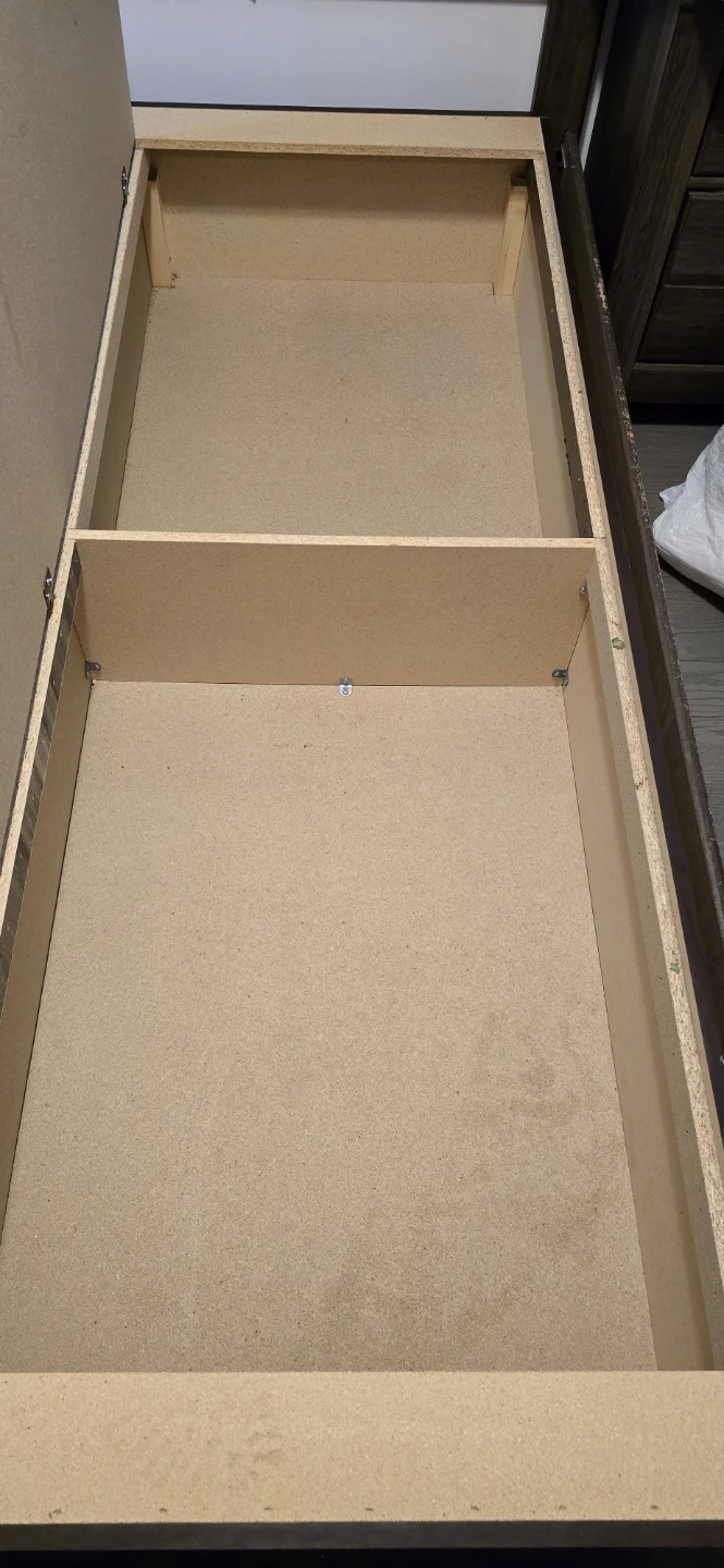 Ashley Design Storage Queen Bed with 2 nightstands - photo 2