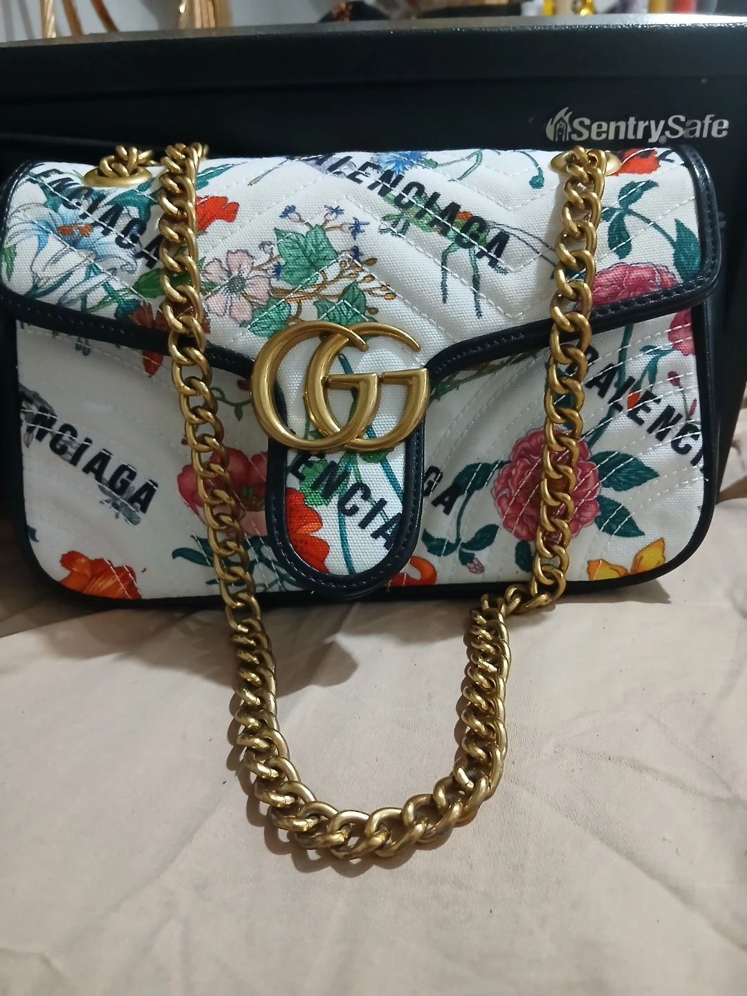 Gucci Marmont Floral Mini Bag