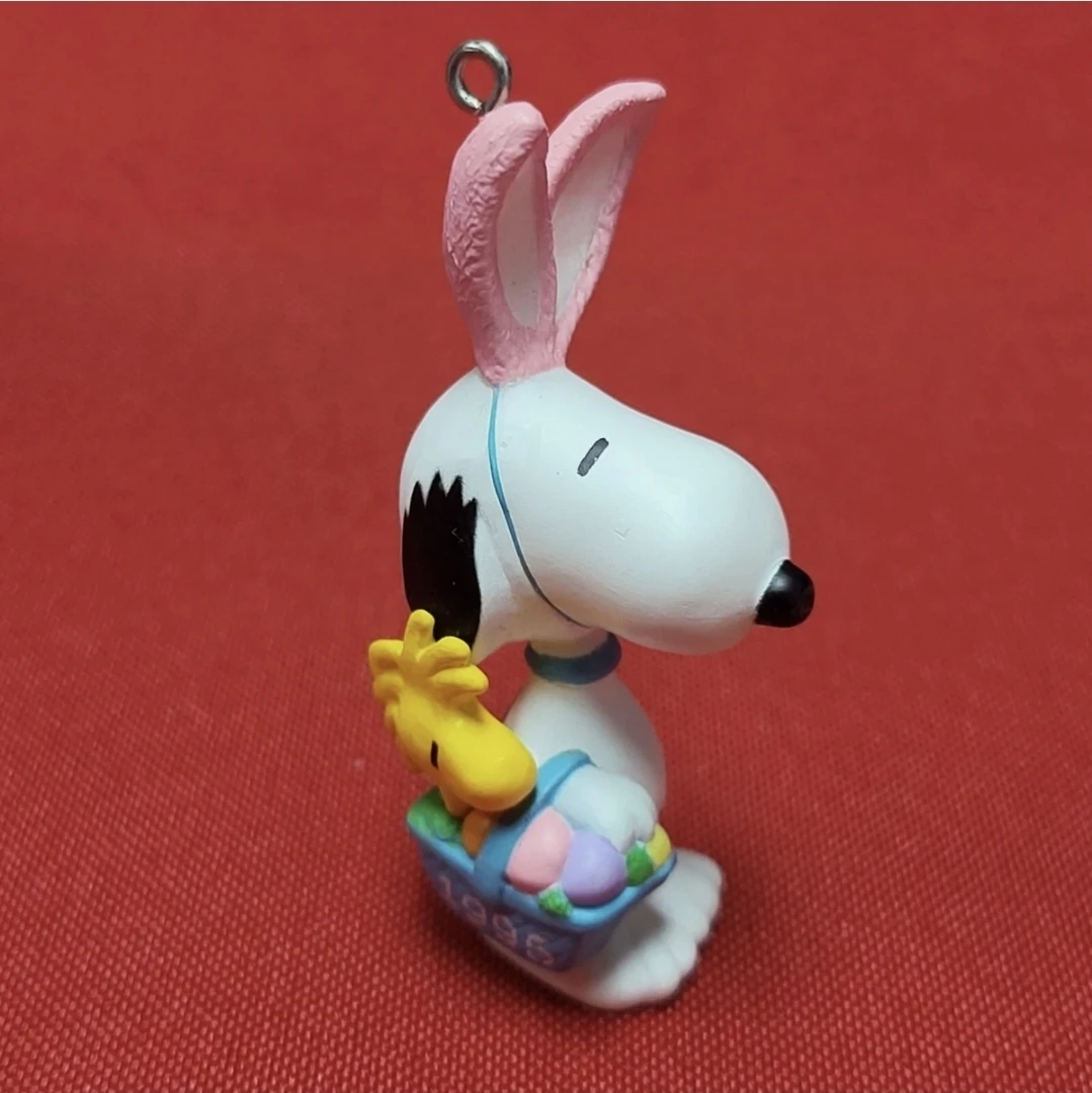 New Peanuts Easter Ornament Snoopy Hallmark Collection 1995 - photo 5