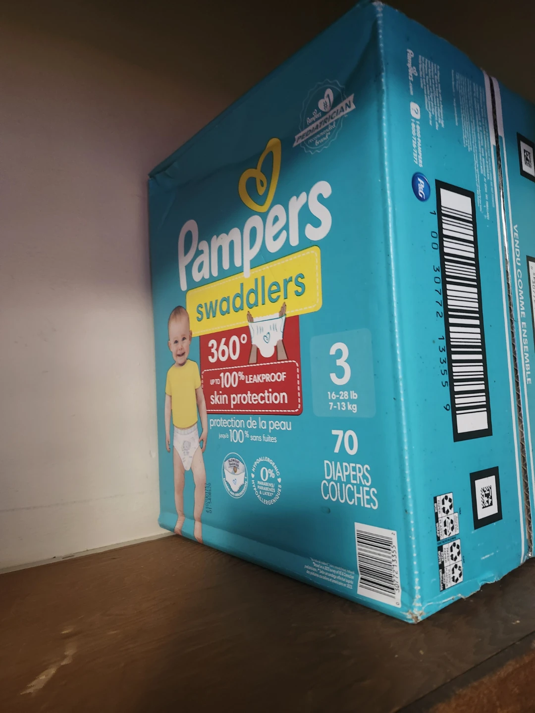Pampers Swaddlers Size 3 Diapers - 70 Count