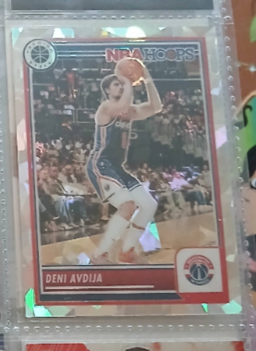 NBA Hoops Deni Avdija Basketball Card
