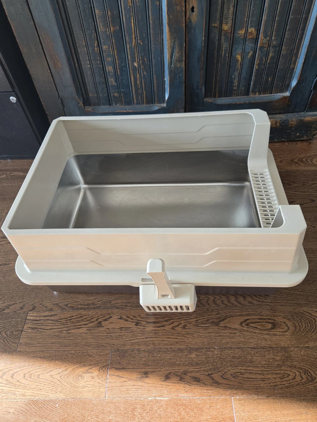 XL Stainless Steel Cat Litter Box