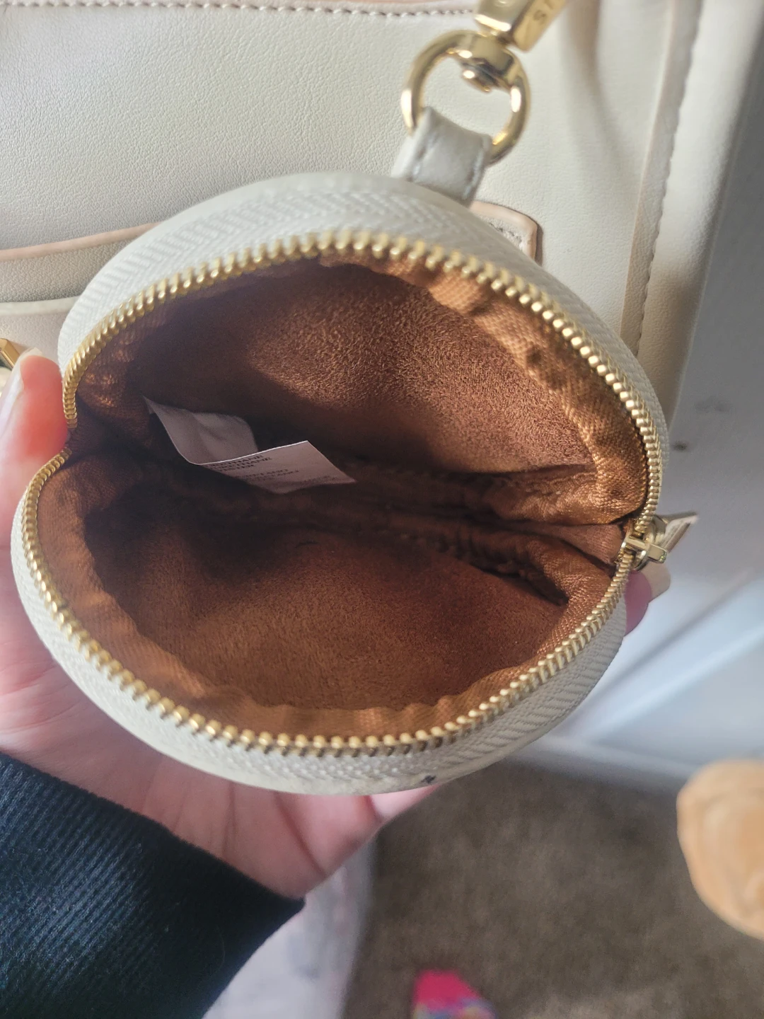 Steve Madden Cream Crossbody Bag with Coin Pouch - photo 5