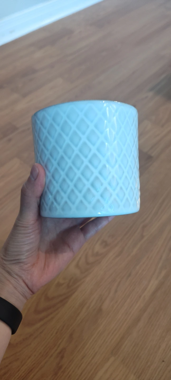 Textured Ceramic Planter - photo 2
