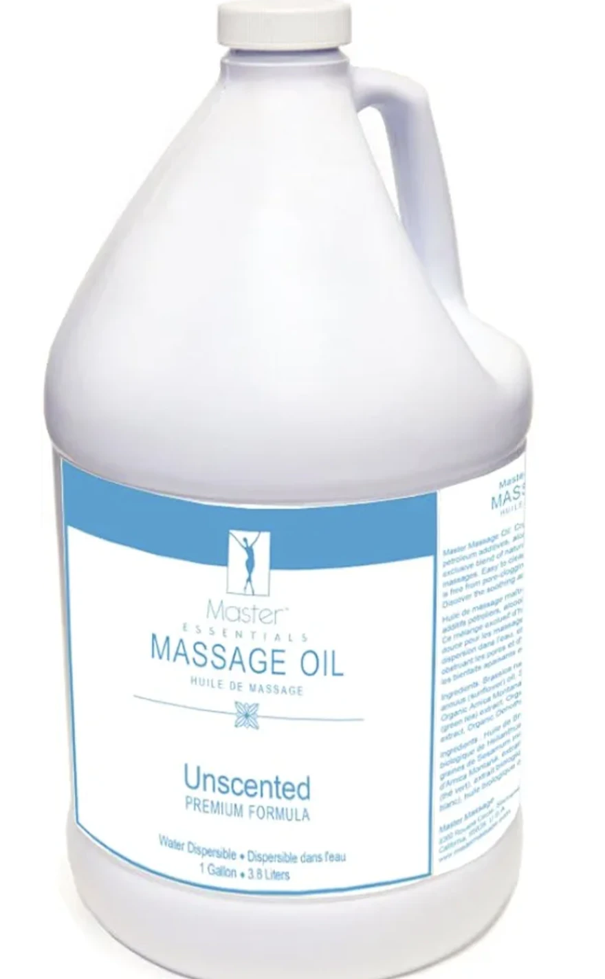 Master Essentials Unscented Massage Oil 1 Gallon