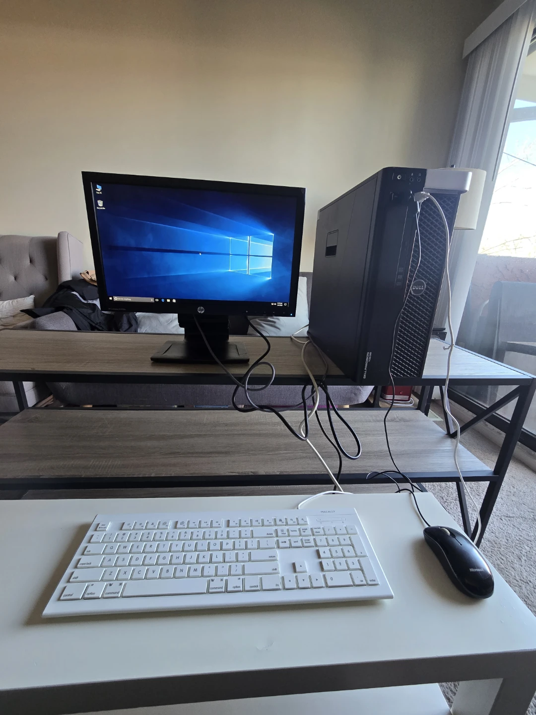 Dell Precision T3600 PC Desktops,20 inch monitor, mouse,keyboard