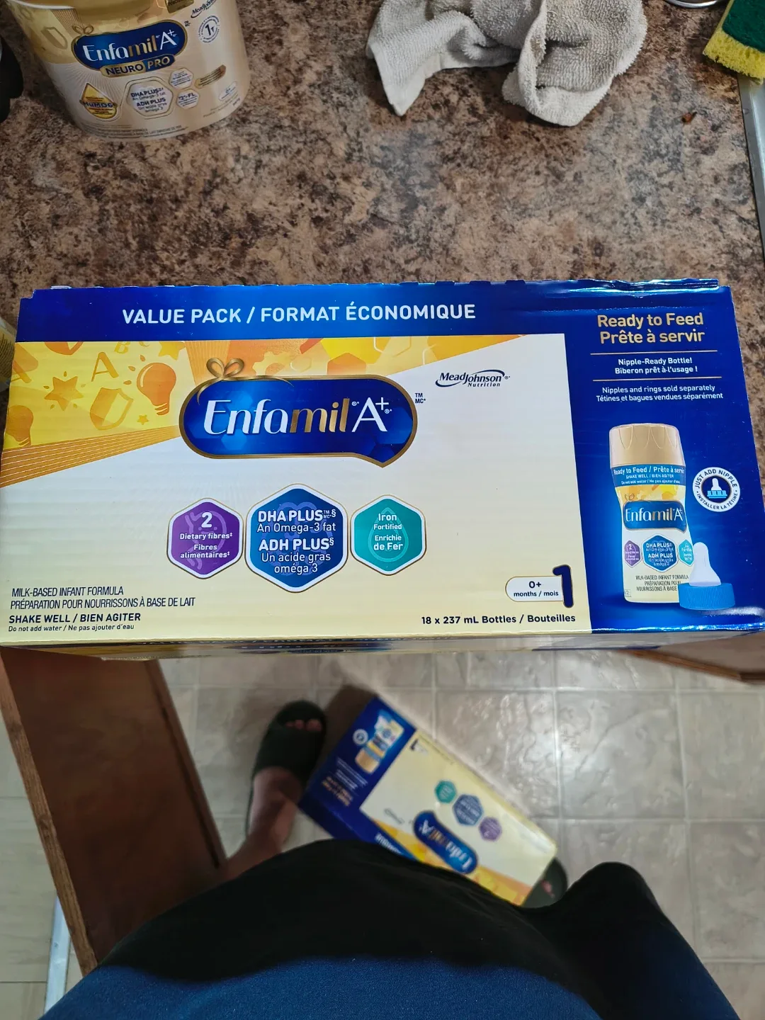Please read first Enfamil A+ Neuro Pro Infant Formula 2 pack - photo 2
