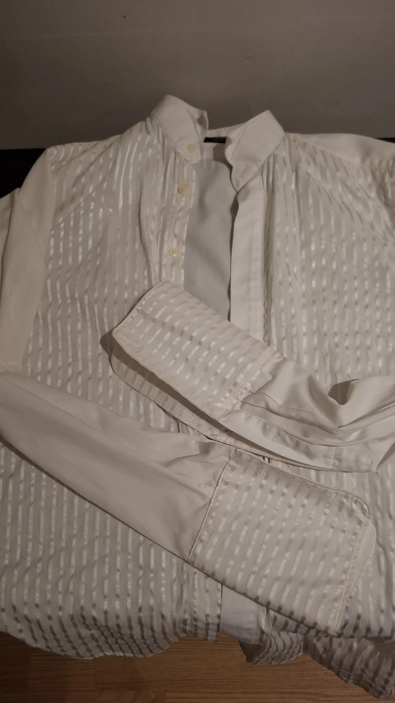 Men's M Black Blazer with white shirt and black Trouser - photo 4
