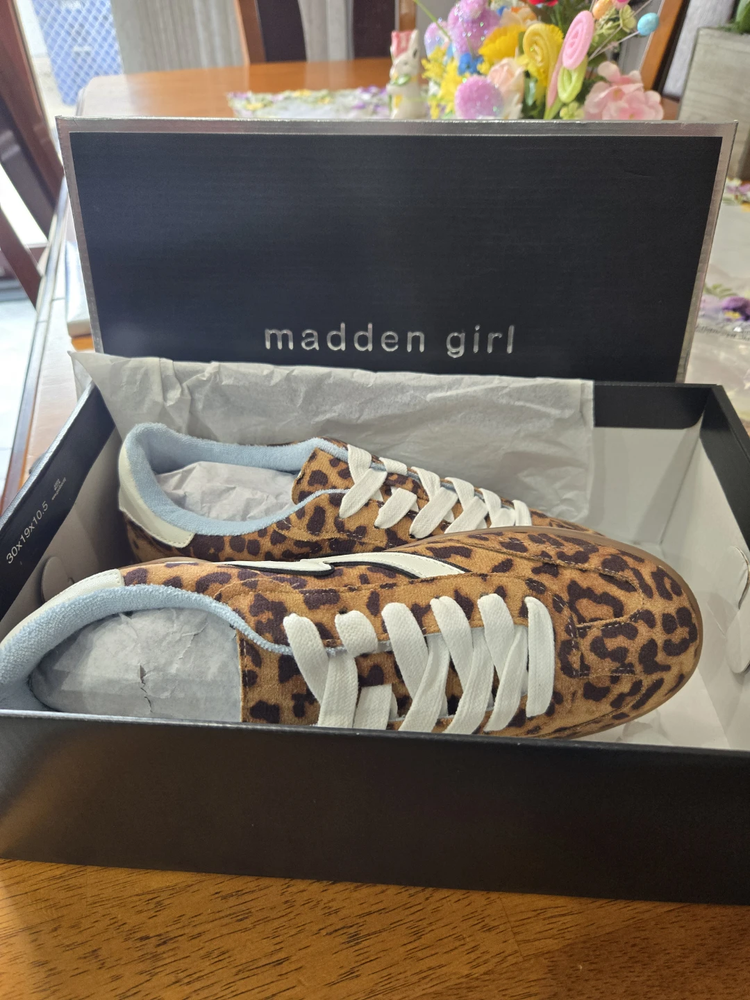 Madden Girl Leopard Print Sneakers