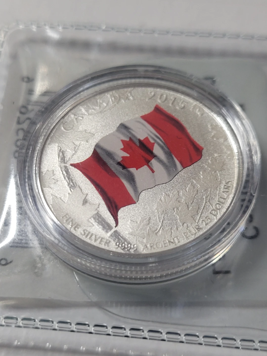 Canada 2015 Fine Silver 25 Dollars Coin