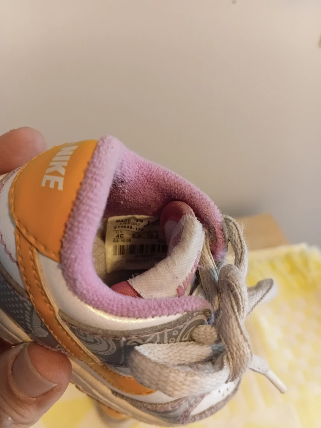 Nike Infant Toddler Shoes Size 4C - photo 4