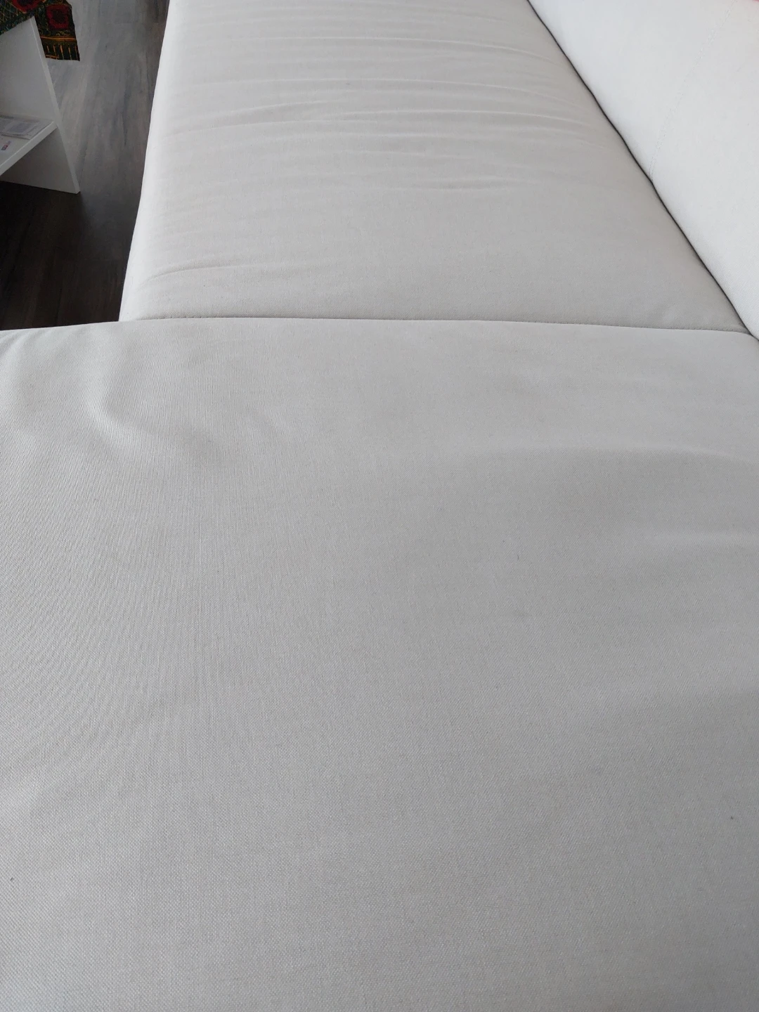 White Sectional Sofa with Chaise - photo 2