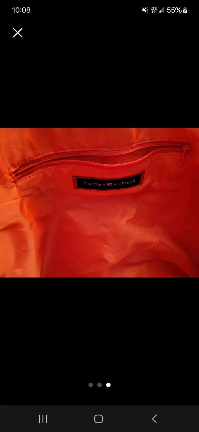 Tommy Hilfiger Brown Canvas Shoulder Bag - photo 3