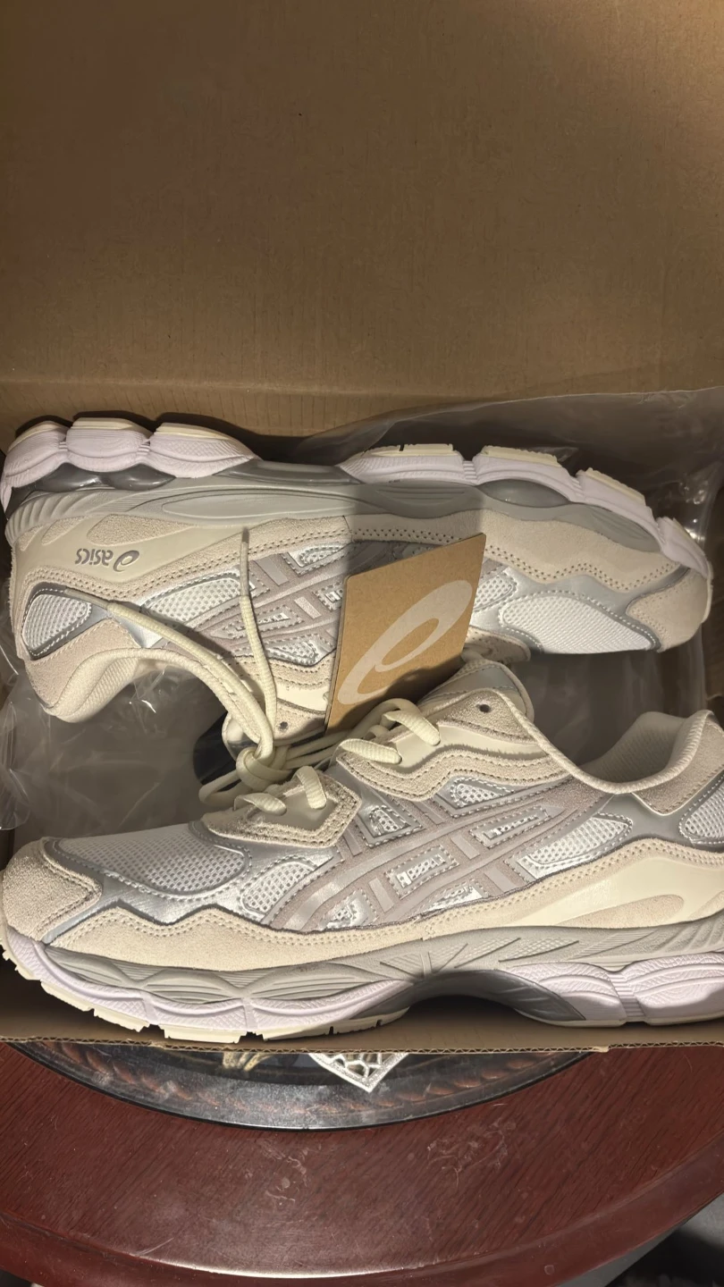 Asics gel NYC Cream/Oyster Grey - photo 5