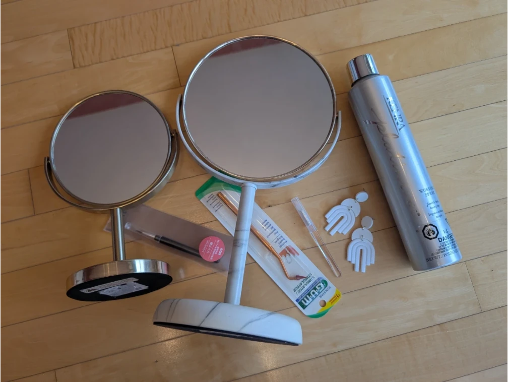 Assorted Vanity and Beauty Items