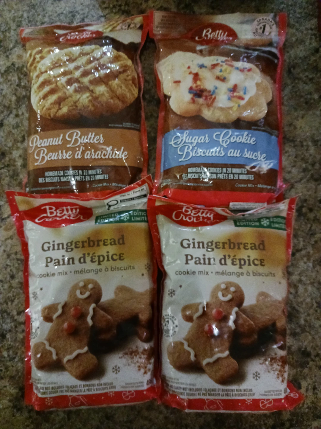 Betty Crocker Cookie Mixes (4 Pack)