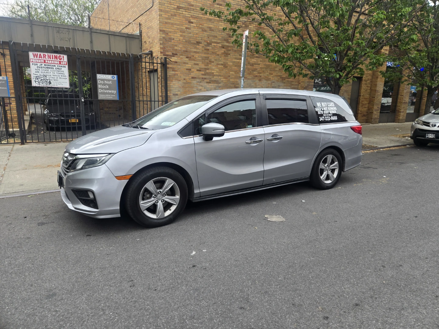 2019 Honda Odyssey EX-L Silver Minivan