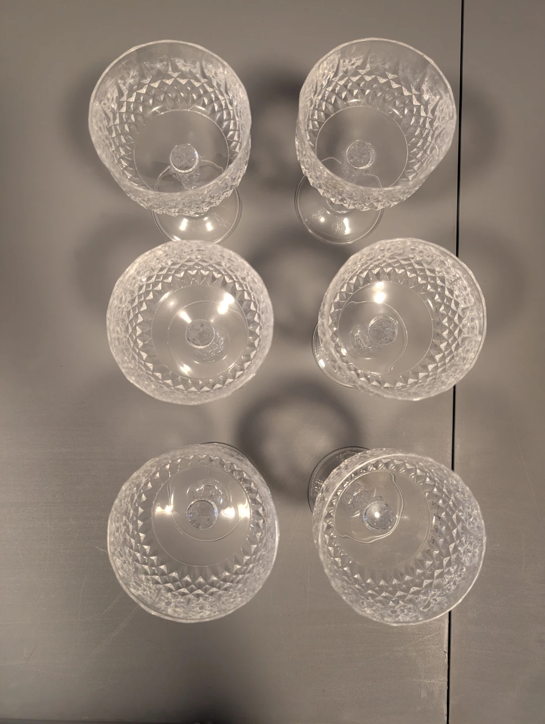 Set of 6 Crystal Coupe Glasses - photo 2