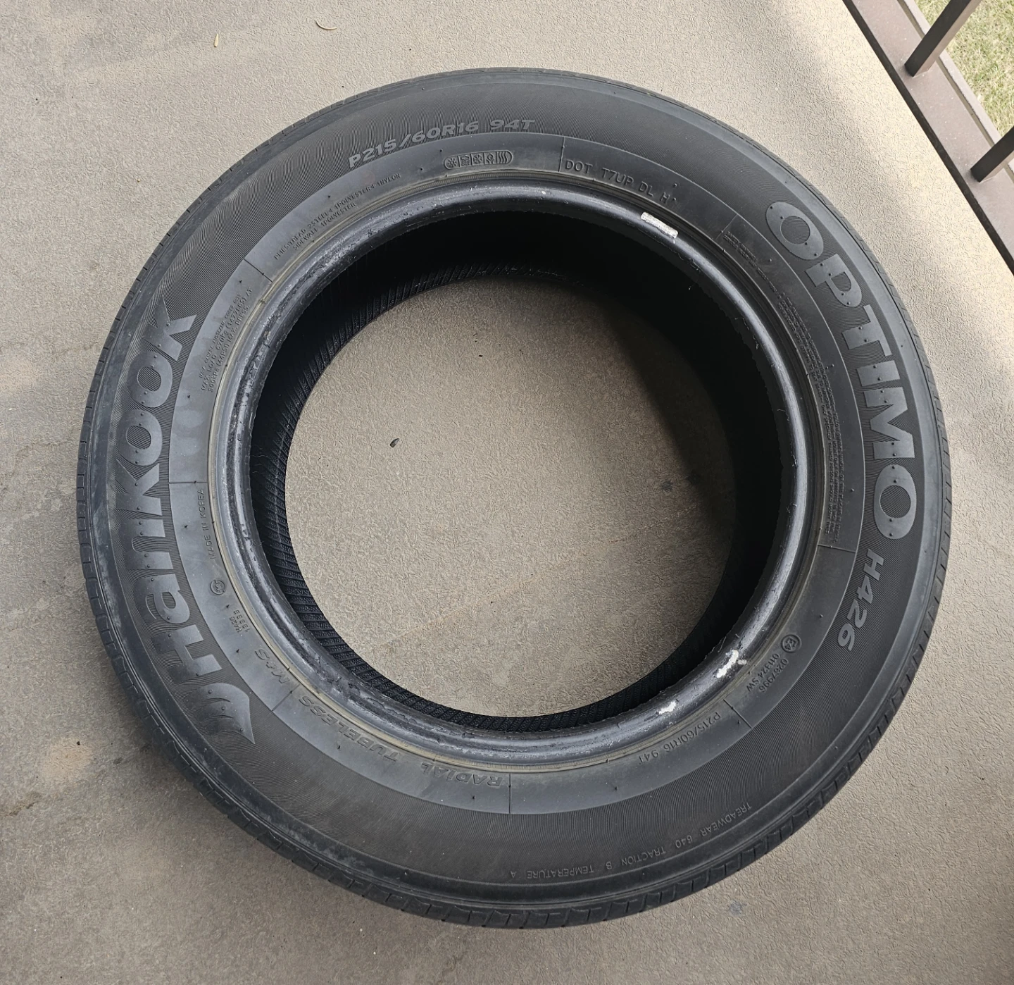 2 Firestone & Hankook Optimo H426 Tires P215/60R16 (Set of 4) - photo 2