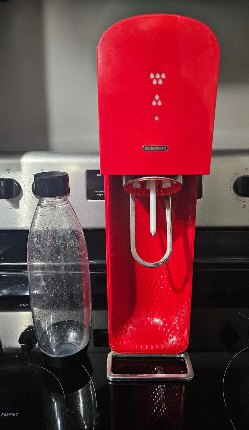 Red SodaStream - Like New