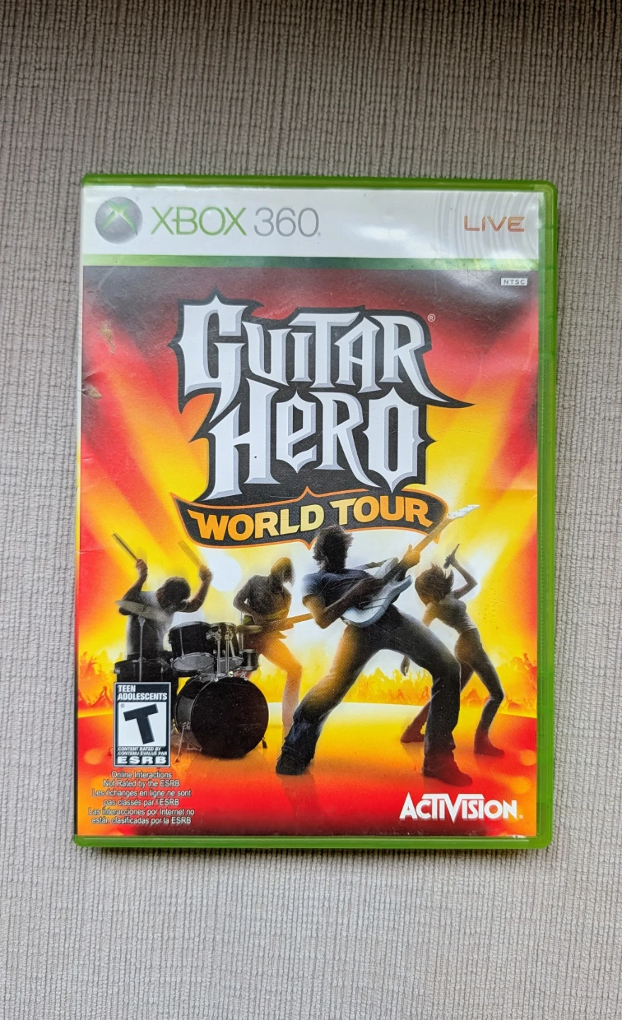 Guitar Hero World Tour Xbox 360 Game