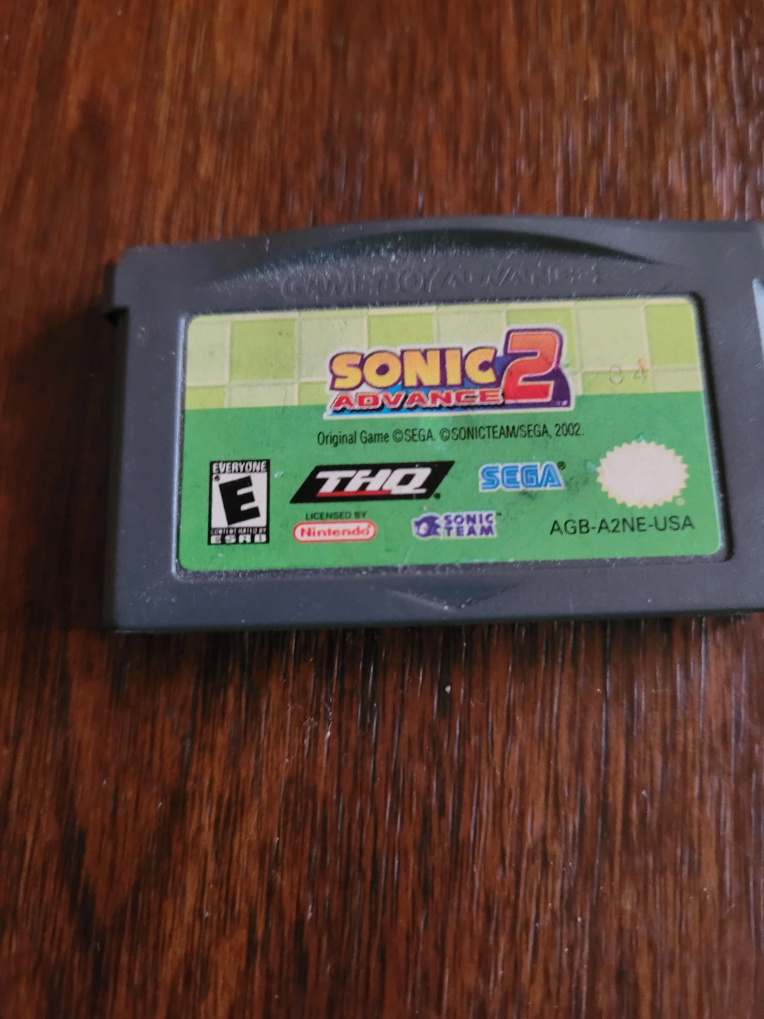 Sonic Advance 2 Game Boy Advance Game